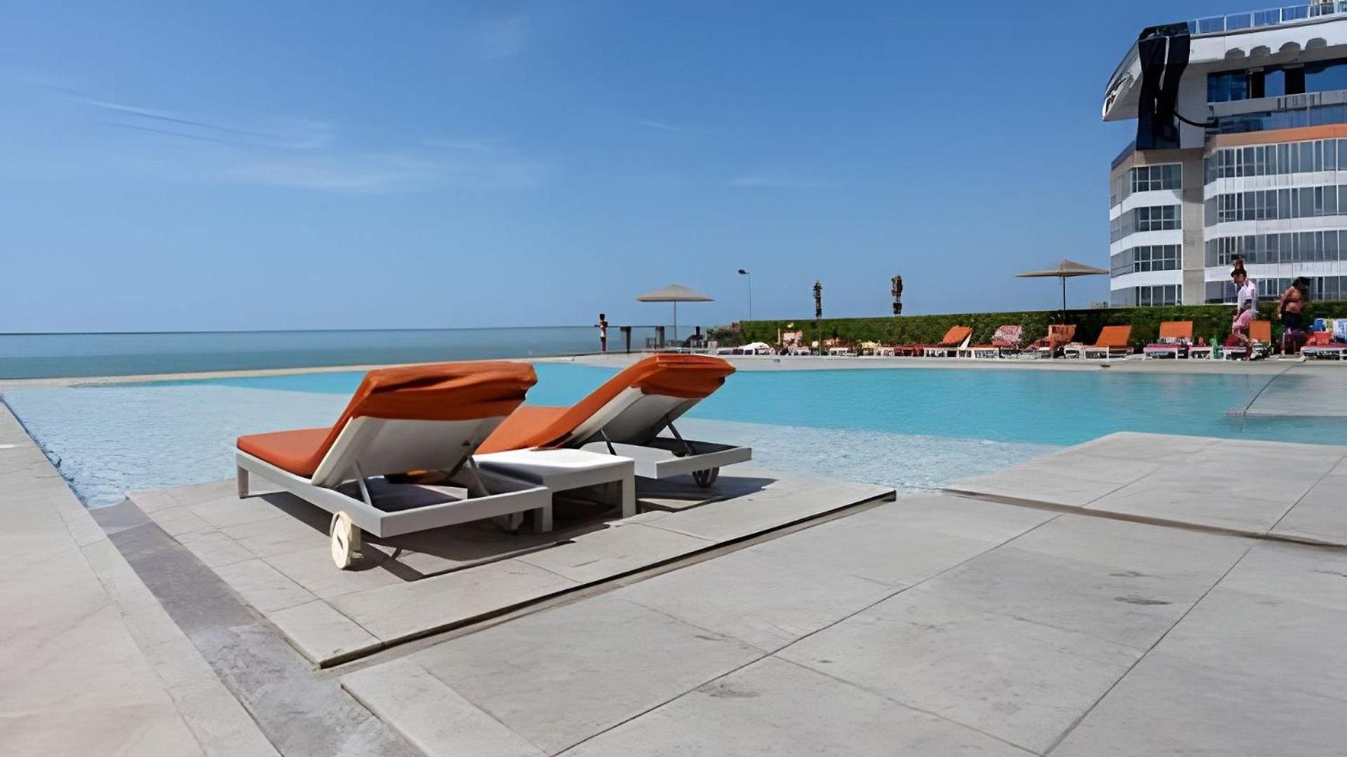 Hermoso Apto Frente Al Mar - Morros Piso 9 Cartagena