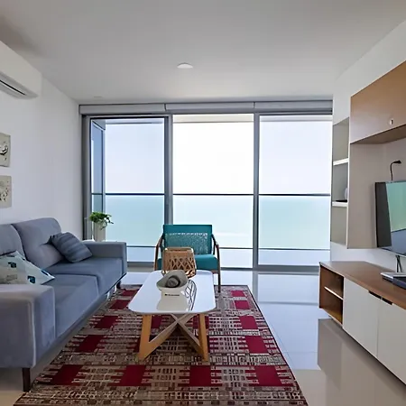 Hermoso Apto Frente Al Mar - Morros Piso 9 * Cartagena