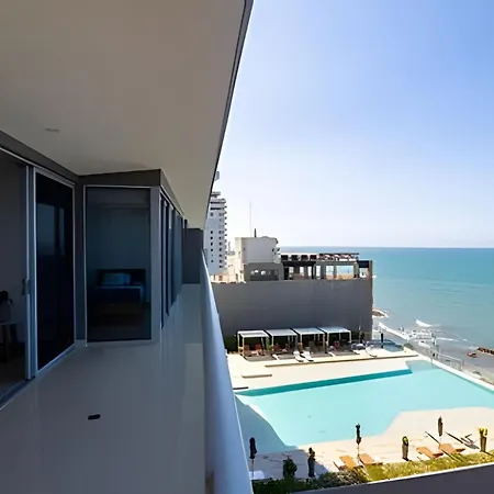 Apartamento Hermoso Apto Frente Al Mar - Morros Piso 9 Cartagena